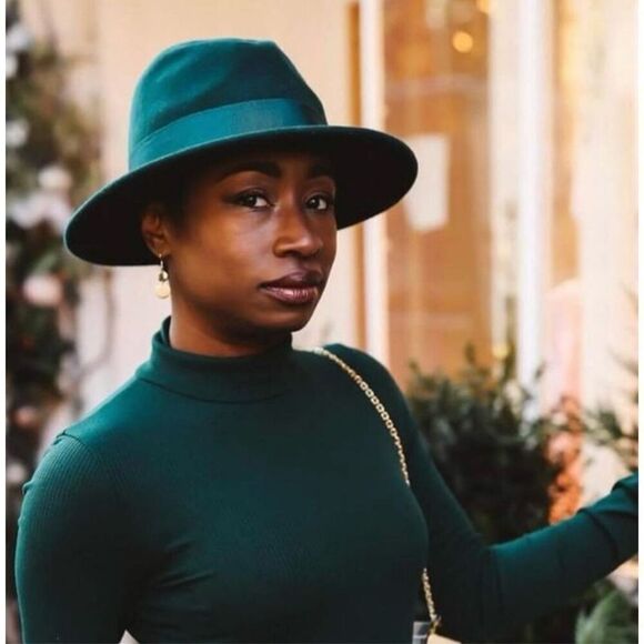 ✨ALDO GREEN NYDAYDDA FEDORA SZ S/M HAT✨ - Picture 1 of 16